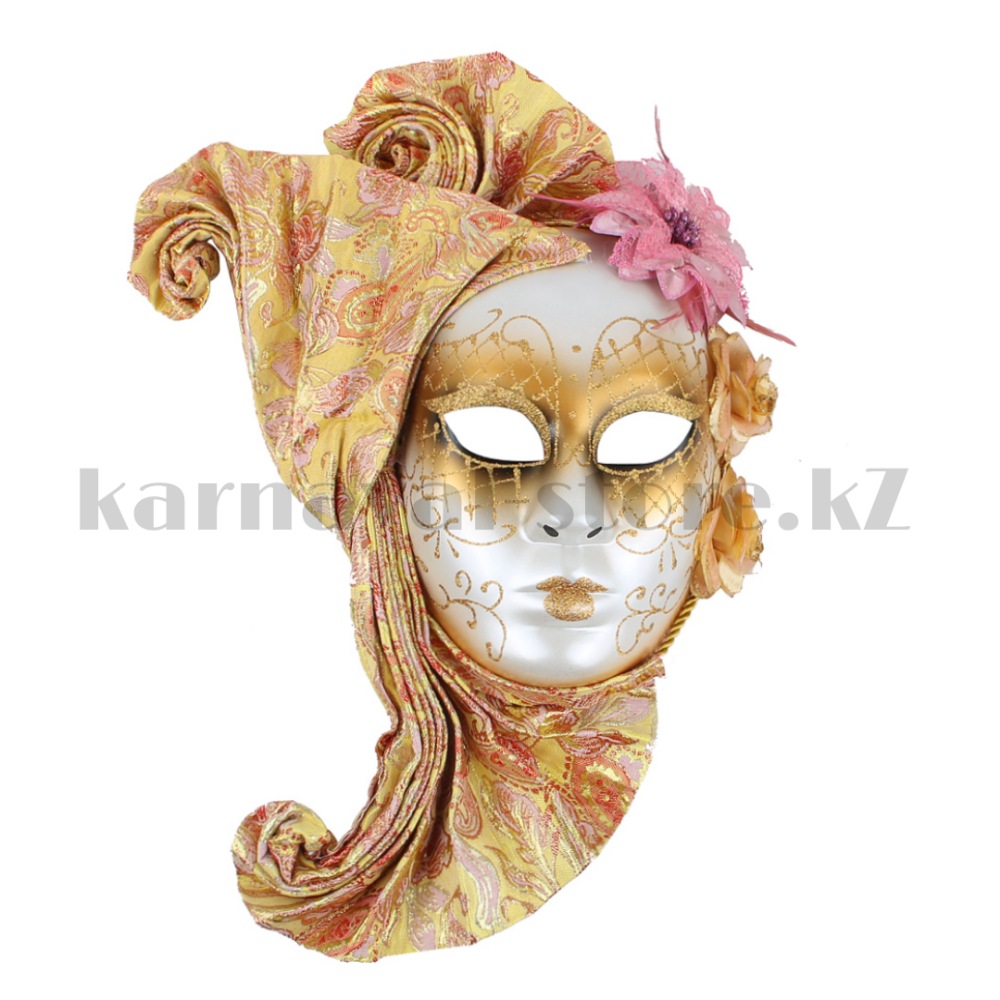Женская венецианская маска в Алматы