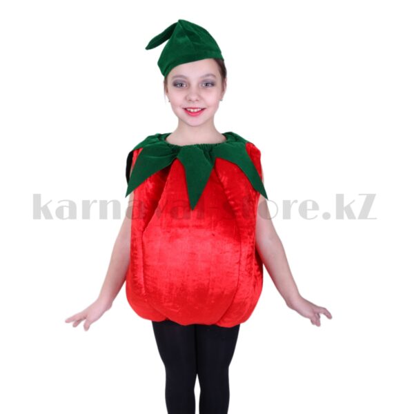 Детский карнавальный костюм помидора