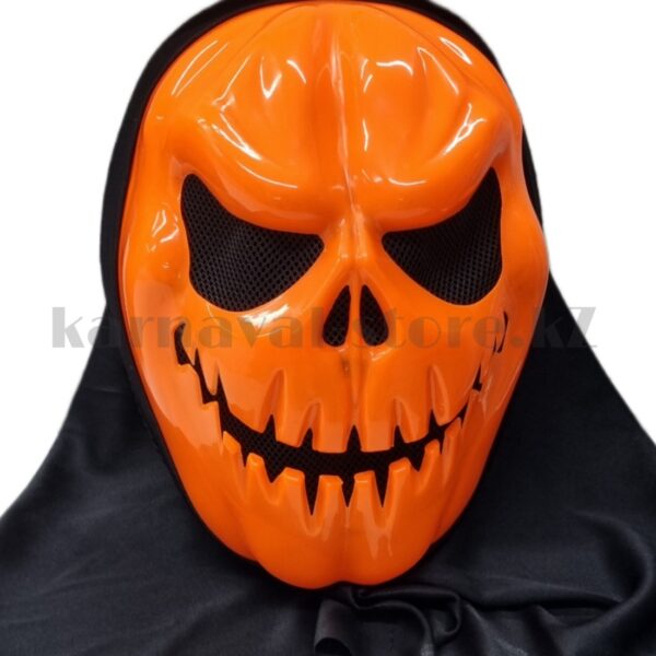 Карнавальная маска тыквы на Хэллоуин