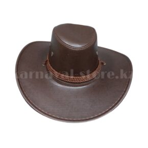 Ковбойская шляпа мужская, коричневого цвета
