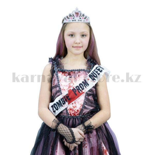 Карнавальный костюм королева зомби на Хэллоуин в Астане